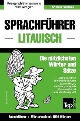 Cover of Sprachfuhrer Deutsch-Litauisch und Kompaktwoerterbuch mit 1500 Woertern