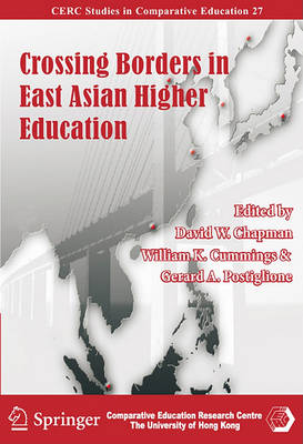 Book cover for Crossing Borders in East Asian Higher Education