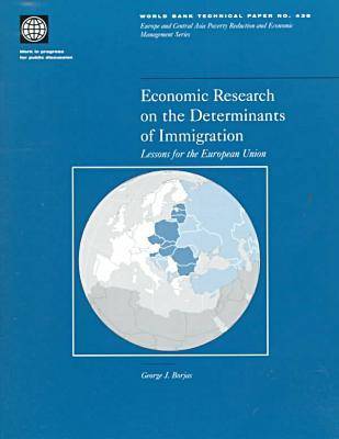 Book cover for Economic Research on the Determinants of Immigration