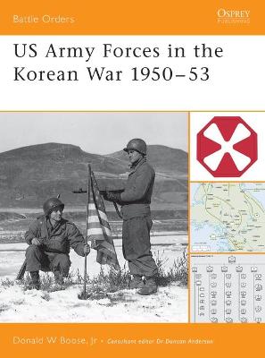 Book cover for US Army Forces in the Korean War 1950-53