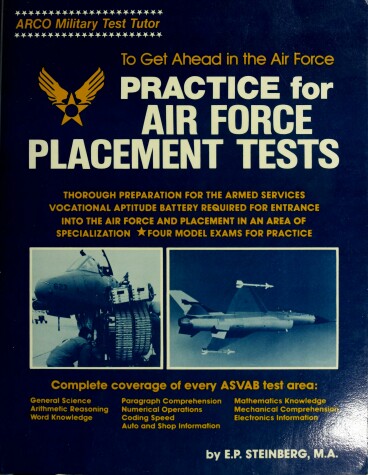 Book cover for Practice Air Force Placemnt Ts