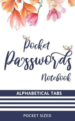 Book cover for Pocket Password Notebook