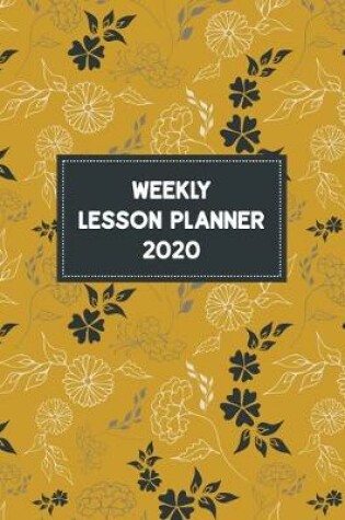 Cover of Weekly Lesson Planner