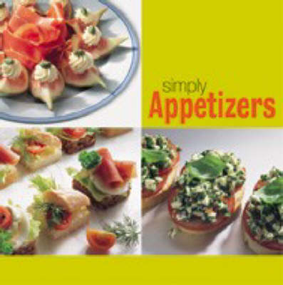 Book cover for Simply Appetizers