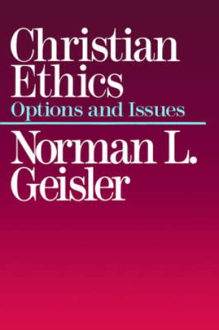 Cover of Christian Ethics