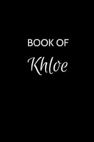 Cover of Book of Khloe