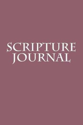 Cover of Scripture Journal