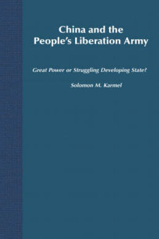 Cover of China and the People's Liberation Army