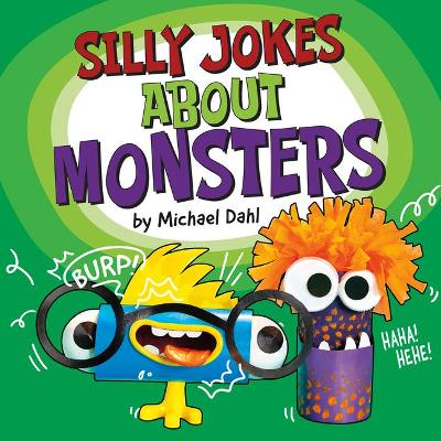 Book cover for Silly Jokes about Monsters