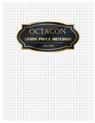 Cover of Octagon Graph Paper Notebook 1/4 Inch