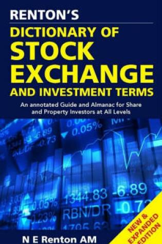 Cover of Renton's Dictionary of Stock Exchange & Investment Terms