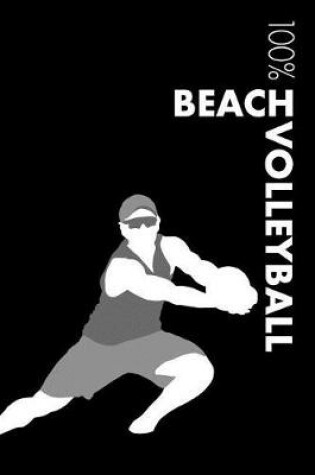 Cover of Mens Beach Volleyball Notebook