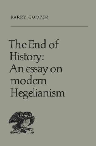 Cover of The End of History