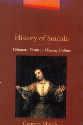 Cover of History of Suicide