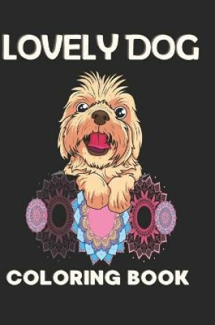 Cover of Lovely Dog Coloring Book