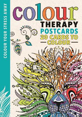 Book cover for Colour Therapy Postcards