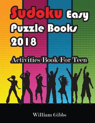 Cover of Sudoku Easy Puzzle Books 2018