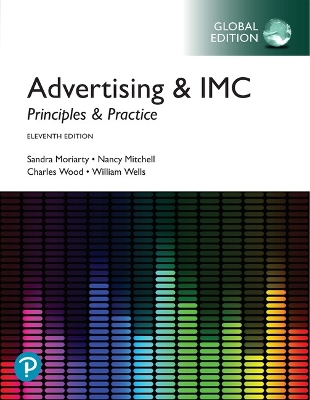 Book cover for Advertising & IMC: Principles and Practice, Global Edition -- MyLab Marketing with Pearson eText