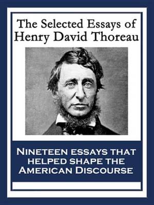 Book cover for The Selected Essays of Henry David Thoreau