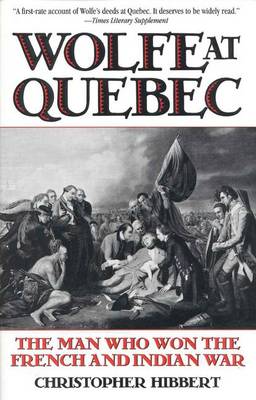 Book cover for Wolfe at Quebec