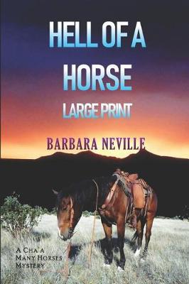 Cover of Hell of a Horse Large Print