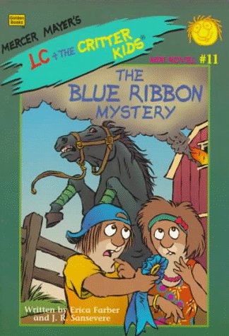 Book cover for The Blue Ribbon Mystery