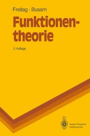 Cover of Funktionentheorie