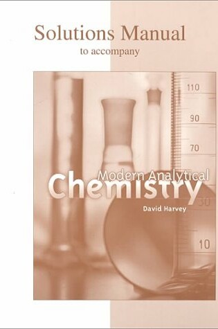 Cover of Modern Analytical Chemistry