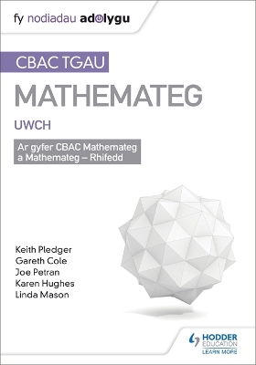 Book cover for TGAU CBAC Canllaw Adolygu Mathemateg Uwch