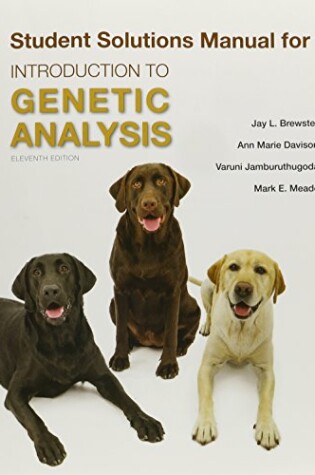 Cover of Solutions Manual for Introduction to Genetic Analysis
