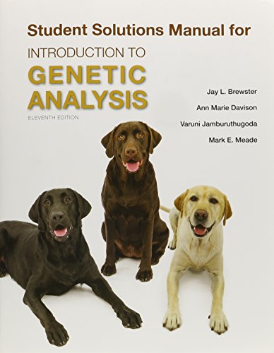 Book cover for Solutions Manual for Introduction to Genetic Analysis