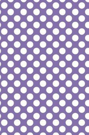 Cover of Polka Dots - Deluge Purple 101 - Lined Notebook With Margins 5x8