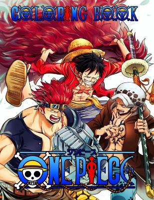 Book cover for One Piece Coloring Book