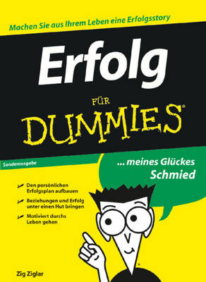 Book cover for Erfolg für Dummies Sonderausgabe