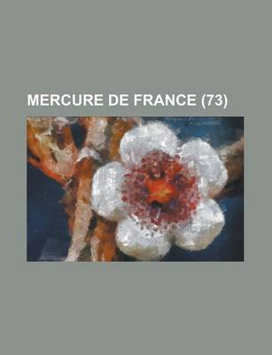 Book cover for Mercure de France (73 )