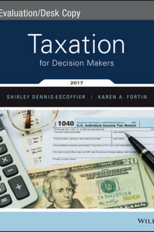 Cover of Taxation for Decision Makers, Evaluation Copy