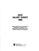 Cover of ASCE Salary Survey, 1989