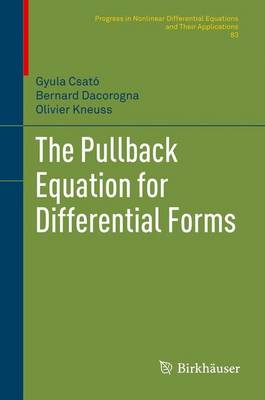 Cover of The Pullback Equation for Differential Forms
