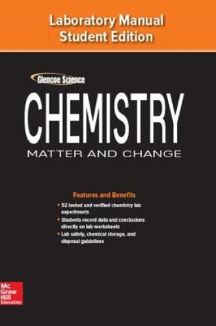 Cover of Chemistry: Matter & Change, Laboratory Manual, Student Edition