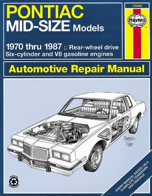 Book cover for Pontiac Mid-Size Models (70 - 87)