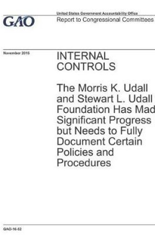 Cover of Internal Controls