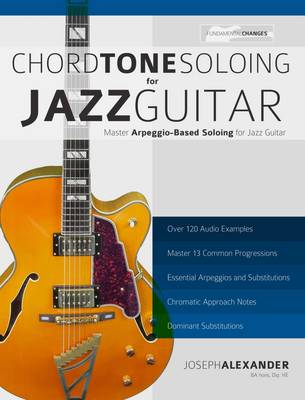 Book cover for Jazz Guitar Chord Tone Soloing