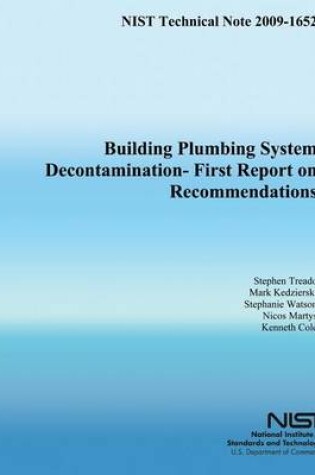 Cover of Building Plumbing System Decontamination - First Report on Recommendations