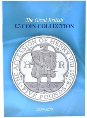 Book cover for The Great British £5 Coin Collection