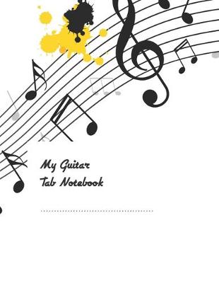 Book cover for Guitar Tablature Manuscript Paper