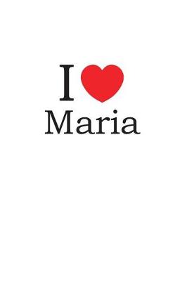 Book cover for I Love Maria
