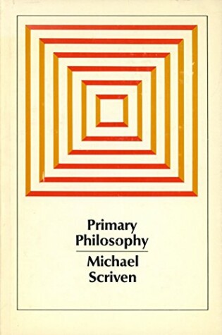 Cover of Primary Philosophy