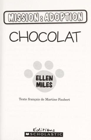 Cover of Chocolat