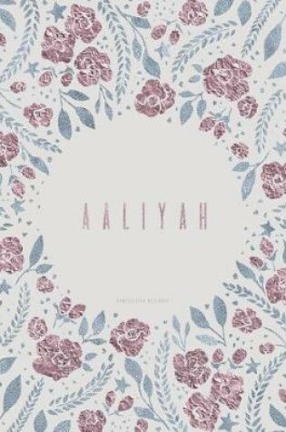 Cover of Composition Notebook. Aaliyah