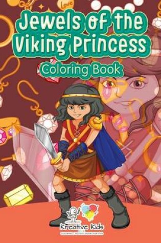 Cover of Jewels of the Viking Princess Coloring Book